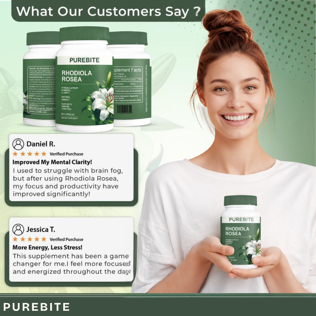 PureBite Rhodiola Rosea
