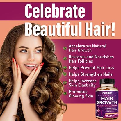 PureBite™ Hair Growth Vitamins for Women