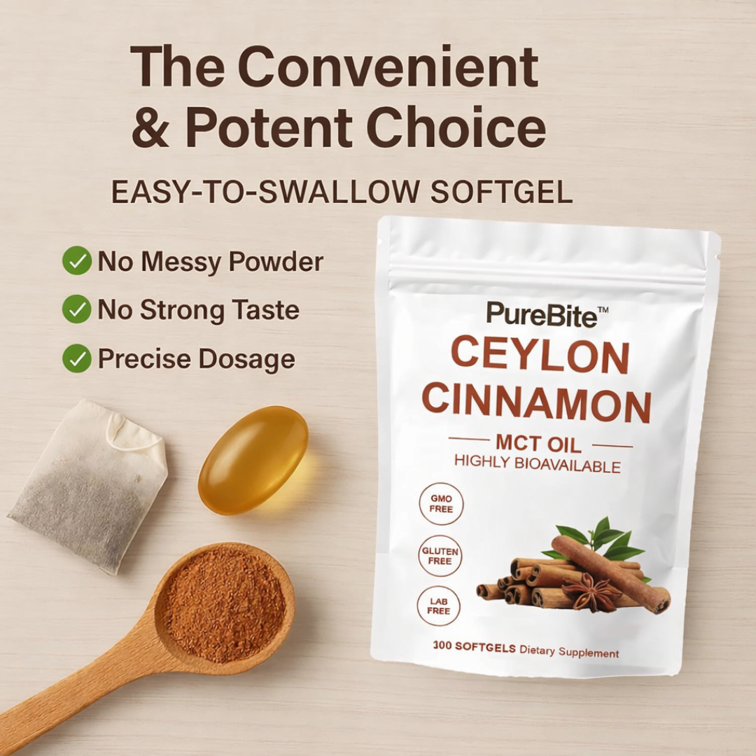 PUREBITE™ Ceylon Cinnamon Softgels