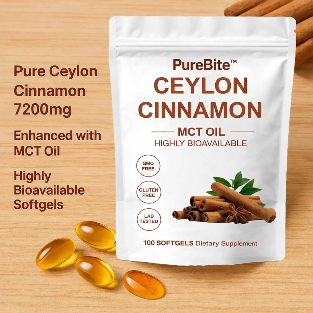 PUREBITE™ Ceylon Cinnamon Softgels